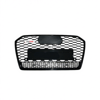 Grille avant RS6 personnalisée pour Audi A6 2016-2018 avec Quattro en plastique, neuve
