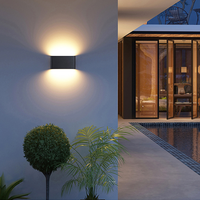 Lampes murales extérieures pour porche de jardin, luminaires LED muraux extérieurs, lumière décorative murale