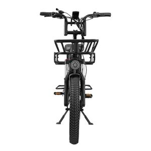 Vélo Électrique <span class=keywords><strong>Cargo</strong></span> à Gros Pneus de 20 x 3,0 Pouces, Batterie au Lithium 48V 20Ah, Vélo <span class=keywords><strong>Cargo</strong></span> Électrique 500W - Product Image 4