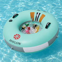 Flotteur gonflable en PVC Jinflow, dispositif flottant de relaxation pour piscine, plage, lac