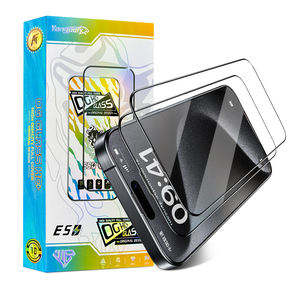 Protecteur d'écran en verre trempé transparent <span class=keywords><strong>Tiger</strong></span> OG HD en aluminium pour <span class=keywords><strong>iPhone</strong></span> 16 <span class=keywords><strong>Pro</strong></span> <span class=keywords><strong>Max</strong></span> 15 14 13 <span class=keywords><strong>12</strong></span> 11 XR - Product Image 5