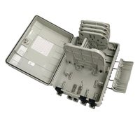 Fabricant de boîte à borniers de fibre optique, boîte à outils en plastique ODP 24 Core FTTH, utilisation au réseau, terminaux acess