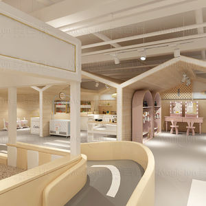 Yetişkin kapalı oyun alanı ekipmanları plastik gökkuşağı slayt topu çukur köpük tırmanma blokları tulumları için yumuşak oyun kapalı oyun alanı - Product Image 2