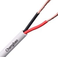 Câble de haut-parleur CHANGBAO multi-brins multi-calibre OFC - Câble audio flexible à 2 conducteurs 10-20 AWG avec gaine en PVC ODM