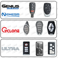 Alarme de voiture Genius Nemesis, code d'apprentissage fixe, 370 MHz, 433 MHz, 315 MHz, télécommande de garage pour voiture