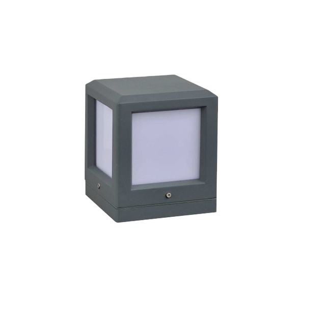 10W IP65 Cube Classic Outdoor Led Wall Light with Modern Design Aluminum Surface Light