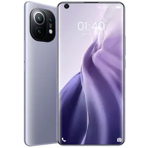 Xiao M11 Pro 7.3 "", Smartphone 8GB RAM 128GB ROM Andriod10 Dual SIM Deca Core Face ID, Smartphone MTK6889 + 6800mAh, Celulares