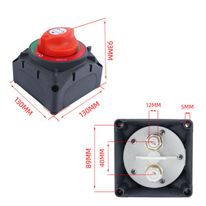YH-DY-12 600A high-current battery <b>switch</b> 12V-48V heavy-duty battery power <b>switch</b> rotary <b>switch</b> - Product Image 3