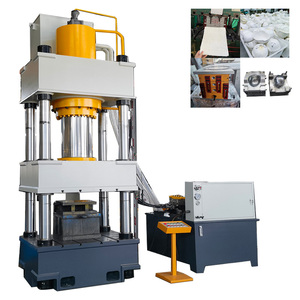 Pressa Idraulica a Quattro Colonne da 315 Tonnellate ad Alta Precisione con Motore Pompa per la Produzione di Caschi e Giubbotti Antiproiettile - Product Image 1