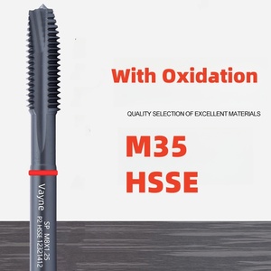 M35-HSSE 1PCS <span class=keywords><strong>Inox</strong></span> JIS Standard Métrique Spirale Pointu Tap Dash Anneau Rouge En Acier Inoxydable avec Die - Product Image 6