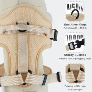 <span class=keywords><strong>Best</strong></span> Pet Supplies <span class=keywords><strong>Adventure</strong></span> Superior Sommer Atmungsaktive Air Layer Mesh Hunde geschirr für kleine große Hunde - Product Image 6