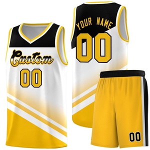 Débardeur imprimé personnalisé de l'équipe-Tenue de sport coordonnée avec noms/numéros de joueur tricoté 100% coton à séchage rapide et écologique - Product Image 3