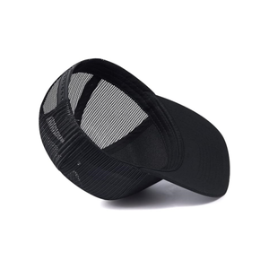 Custom OEM High Quality Slightly Curved Brim 6 Panel Trucker <b>Hat</b> with Breathable Mesh Back Adjustable Sports <b>for</b> Men <b>Women</b> - Product Image 5