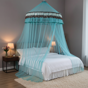 Mosquitero de Cama Doble de Poliéster Rosa Princesa Bancy, Domo Cónico Simple, Ecológico, para Todas las Estaciones, Pantalla Anti-Insectos para el Hogar - Product Image 4