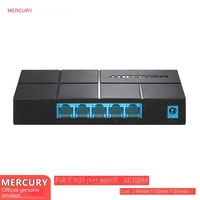 Mercury 25G 5-Port & 8-Port Gigabit Network Switch dengan Port Optik 10G/100G SFP Model Server Terkelola MCS1105M