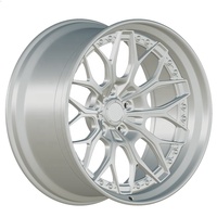 Nouveau modèle jantes en fibre de carbone en alliage d'aluminium forgé sur mesure 5x114.3 5x120 5x139.7 18 19 20 21 22 pouces adaptées aux voitures de tourisme