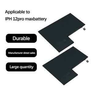 <span class=keywords><strong>Batterie</strong></span> de remplacement 3687mAh 3.85V pour <span class=keywords><strong>12</strong></span> <span class=keywords><strong>Pro</strong></span> <span class=keywords><strong>Max</strong></span>, zéro cycle, haute capacité, Li-Ion polymère - Product Image 3