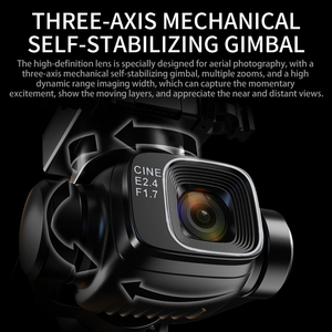 Drone 8K HD gấp điều khiển từ xa máy bay <span class=keywords><strong>quadcopter</strong></span> nhựa đồ chơi tránh chướng ngại vật 480p máy ảnh cho chụp ảnh trên không - Product Image 3