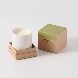 Fournisseur de bougies en gros, bougies personnalisées minimalistes pour la décoration de la maison, bougies en cire de soja parfumées dans un pot en céramique, cadeau idéal pour la Saint-Valentin - Product Image 3