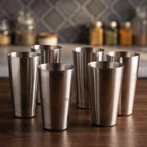 Stainless Steel Eco-Friendly 4-Piece Boston Glass Simple Style for Certified <b>Bar</b> Accessories - Product Image 3