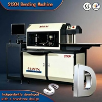 Machine de cintrage de lettres en aluminium et acier inoxydable CNC automatique de haute précision, contrôlée par PLC, économique, pour enseignes LED néon