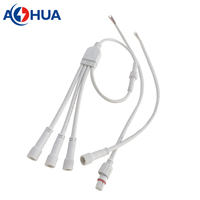 Câble d'extension LED miniature IP65, éclairage à bande LED, connecteur M10 mini PVC mâle/femelle étanche 2 broches