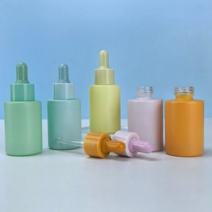 ขวดแก้วเซรั่มบำรุงผิวเปล่าขนาด 30 มล. ขวดหยดน้ำมันใส่ผมขนาด 1 ออนซ์ แบบขุ่น พร้อมหลอดหยด  ขั้นต่ำในการสั่งซื้อน้อย - Product Image 4