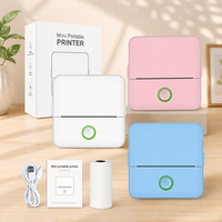 Printer Thermal Saku Profesional X6 Nirkabel Portabel untuk Ponsel, Foto Digital, Label, Mini, Anak-anak, dan Penggunaan Kantor