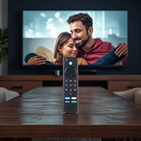 Control Remoto por Voz Compatible con el Decodificador de TV Amazo-n, Control Remoto por Voz Amazo-n Fire TV L5B83G