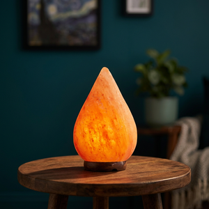 Lampe en sel rose de l'Himalaya de haute qualité, forme de lotus, mini USB, décoration d'intérieur personnalisée, bol à fleurs sculpté, Feng Shui - Product Image 1