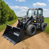 CE EPA Euro 5 chargeuse sur pneus tout-terrain chargeur entièrement hydraulique opération agricole chargeuse sur pneus Diesel
