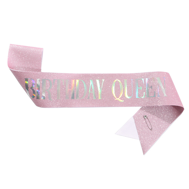 Pink-sash