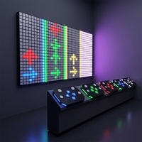 Console de jeu interactive à activation par bouton-poussoir pour activités de construction et de team building en équipe