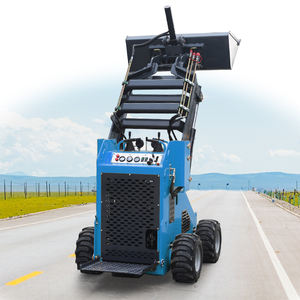 EPA 미니 스키드 스티어 로더 무료 배송 디젤 500kg 400kg 300KG 크롤러 휠 트랙터 로더 독특한 EPA 엔진 코어 펌프 - Product Image 2