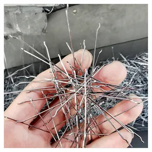 Fibra d'acciaio all'ingrosso per rinforzo in calcestruzzo con un buon prezzo e uno standard europeo di buona qualità