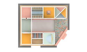 Công viên giải trí sân chơi trong nhà thú vị với cầu trượt và bể bóng Đại Dương và cầu thang cầu vồng và lưới leo - Product Image 3