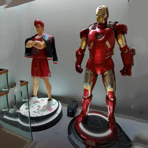Estatua de Iron Man de Tamaño Real Personalizada de Fábrica, Escultura de Iron Man MK7 de Resina de Fibra de Vidrio para Decoración de Interiores - Product Image 4