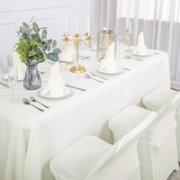 Blanc universel extensible élastique fête de mariage pliable Spandex chaise pliante couvre Spandex pour événements chaises pliantes