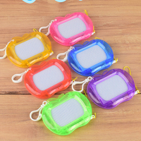 Mini tableau magnétique de logistique, porte-clés effaçable, bloc-notes à gribouiller pour enfants, idéal pour les récompenses de classe et les cadeaux de sacs surprises