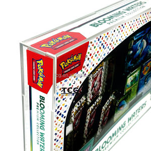 Boîte de collection TCG Premium avec protection UV transparente pour cartes Pokémon TCG Scarlet & Violet 151 Blooming Waters, en acrylique premium - Product Image 5