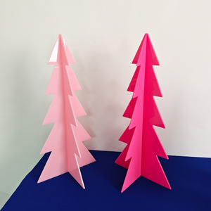 Màu <span class=keywords><strong>Acrylic</strong></span> Cây Giáng Sinh Bức Tượng Màu Hồng Màu Đỏ Màu Xanh Lá Cây <span class=keywords><strong>Acrylic</strong></span> 3D Cây Giáng Sinh Trang Trí Cây Giáng Sinh Cho Xmas Trang Trí Nội Thất - Product Image 6