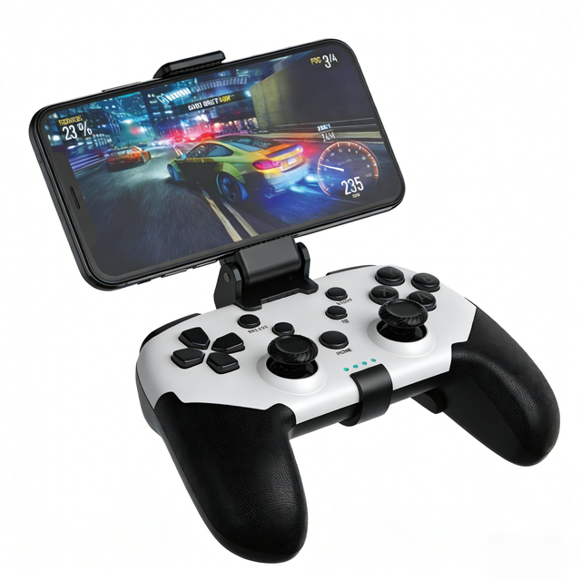 Gaming Controller for Smartphone Mobile Phone Joystick Gamepad with Vibration Motor Feature