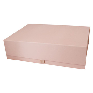 Custom Size Rose Gold Luxury Magnetic <b>Gift</b> Package Paper <b>Hamper</b> <b>Box</b> with Magnetic Catch - Product Image 5