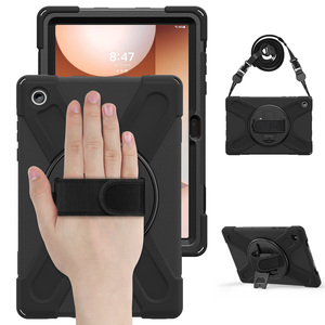 Custodie per <span class=keywords><strong>Tablet</strong></span> in Silicone per <span class=keywords><strong>Samsung</strong></span> <span class=keywords><strong>Tab</strong></span> A11 Plus 2025 11 pollici <span class=keywords><strong>3</strong></span> strati per impieghi gravosi e robusta pelle antiurto - Product Image 4