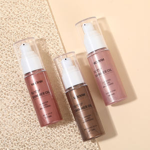 50g Private Label Shimmer Oil Maquillage Visage Glow <span class=keywords><strong>Bronzer</strong></span> Surligneur Liquide Glitter Corps Shimmer Oil - Product Image 1