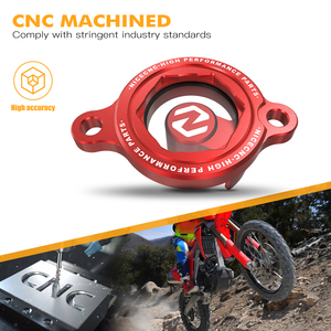 NICECNC Couvercle de filtre à huile moteur transparent pour <span class=keywords><strong>Honda</strong></span> CRF450R CRF450RX 2017-2024 <span class=keywords><strong>CRF450L</strong></span> 2019-2020 CRF250R 2019-2024 - Product Image 5