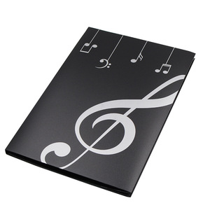 Sheet Music <b>Folder</b> <b>A4</b> Size PVC Material Musical Instruments Accessory Opaque Digital Printing - Product Image 2