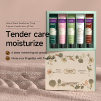 Prix de gros Crème pour les mains biologique avec fonction blanchissante Mini lotion hydratante et hydratante Coffret cadeau Logo privé