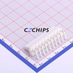 HX39601-10WAG Wire-to-Board Pin Header Bent Lead Through Hole,P=3.96mm Connector 1x10P 3.96mm Right Angle Insert VH - Product Image 2