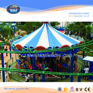 Wanle – jeux de terrain de bataille, équipement de loisir bon marché, carrousel océan 28 places - Product Image 5
